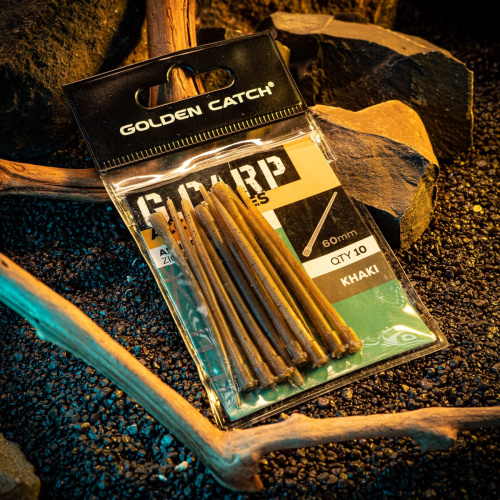 Конус GC G.Carp Zig Rig Anti Tangle Sleeves 60мм (10шт) Khaki