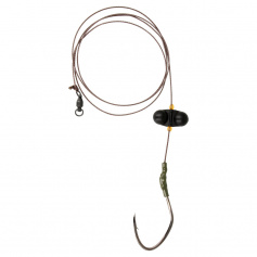Снасть сомовая GC Single Hook Catfish Rig With Rattle 4/0