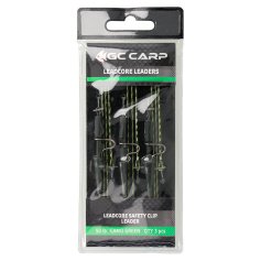Оснастка GC Leadcore Safety Clip Leader(3шт)Camo Green