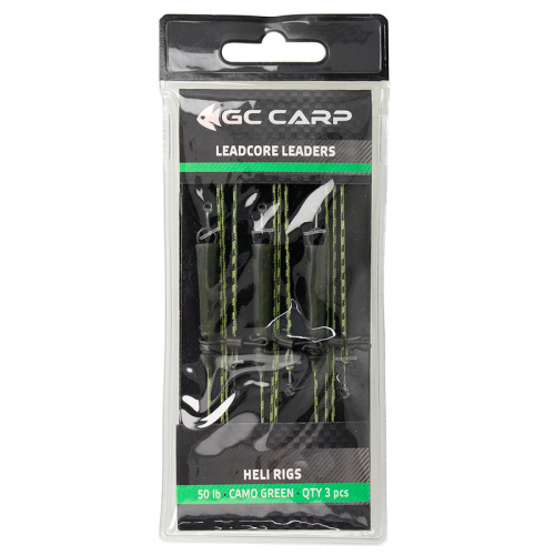 Оснастка GC Heli Rigs 50lb (3шт) Camo Green