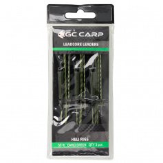 Оснастка GC Heli Rigs 50lb (3шт) Camo Green