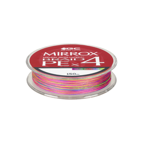Шнур GC Mirrox PE X4 150м Multicolor #1.0