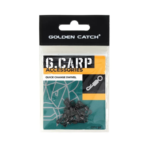 Вертлюг GC G.Carp Quick Change Swivel №7 (10шт)