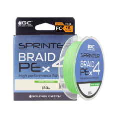 Шнур GC Sprinter PE X4 150м Lime Green #2.0