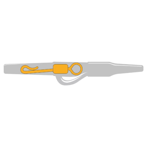 Вертлюг GC G.Carp Quick Change Swivel Long №4 (10шт)
