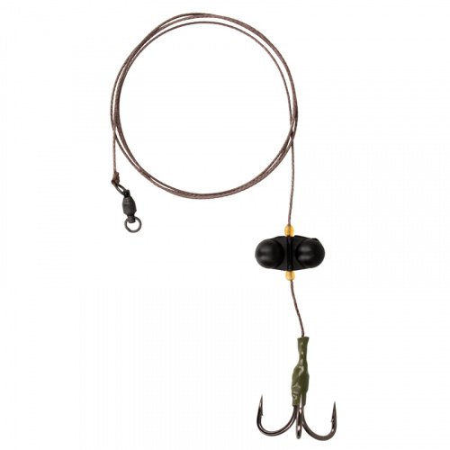 Сном сомовий GC Treble Hook Catfish Rig With Rattle 5/0