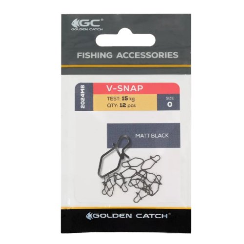 Застёжка GC V-Snap 2024MB №00 (12шт)
