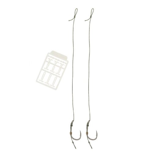 Готовый поводок GC G.Carp Method Wide Gape Ready Rig №4 (2шт)