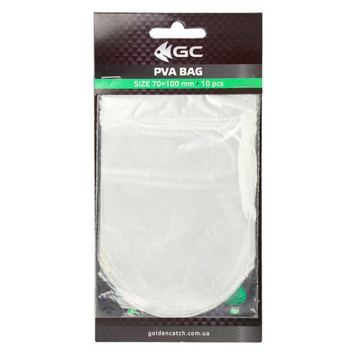 ПВА пакет GC PVA Bag 85x140мм с нитью (10шт)