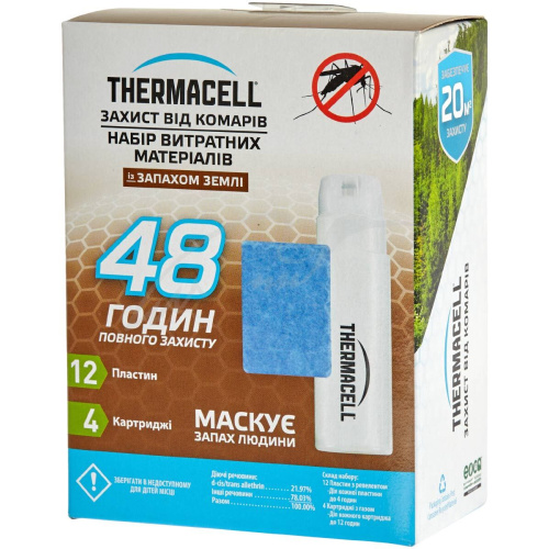 Картридж Thermacell E-4 Repellent Refills – Earth Scent 48 год.