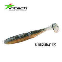 Силикон Intech Slim Shad 4" #22