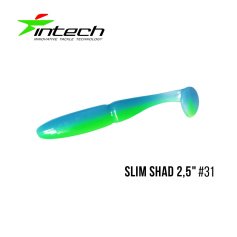 Силикон Intech Slim Shad 2,5" #31