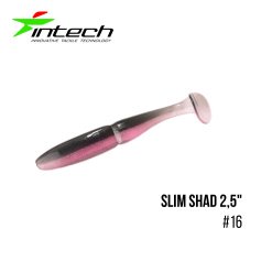 Силикон Intech Slim Shad 2,5" #16