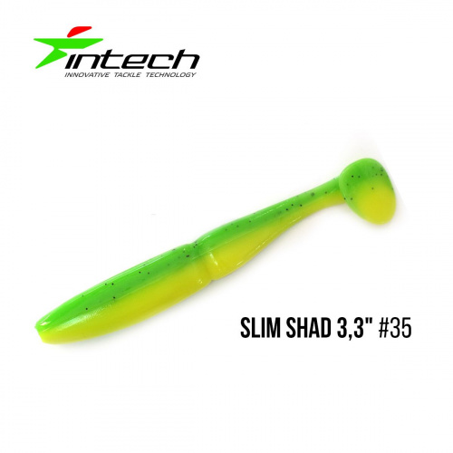 Силикон Intech Slim Shad 3,3" #35