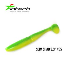 Силикон Intech Slim Shad 3,3" #35
