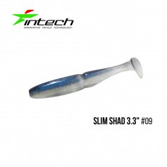 Силикон Intech Slim Shad 3,3" #14