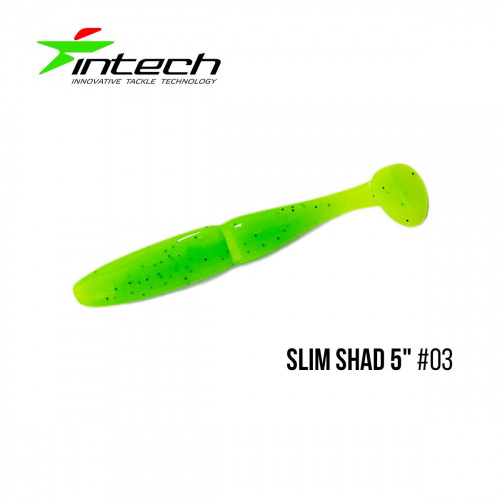 Силикон Intech Slim Shad 5" #03