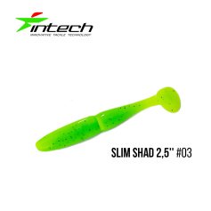 Силикон Intech Slim Shad 2,5" #03