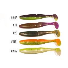 Силикон Intech Slim Shad 5" Mix