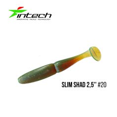 Силикон Intech Slim Shad 2,5" #20