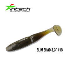 Силикон Intech Slim Shad 3,3" #18