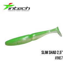 Силикон Intech Slim Shad 2,5" IN67
