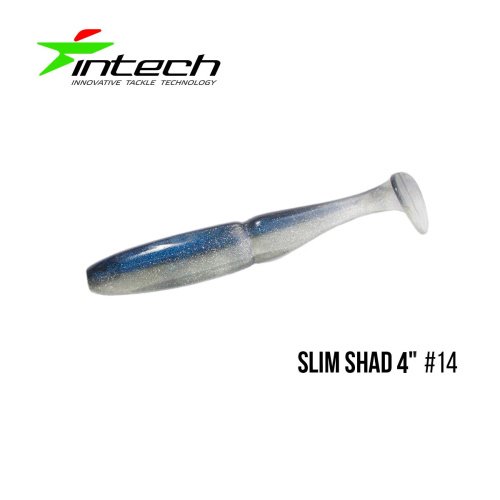 Силікон Intech Slim Shad 4" #14