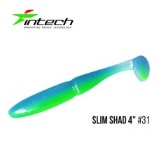 Силикон Intech Slim Shad 4" #31