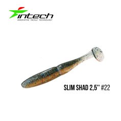 Силикон Intech Slim Shad 2,5" #22