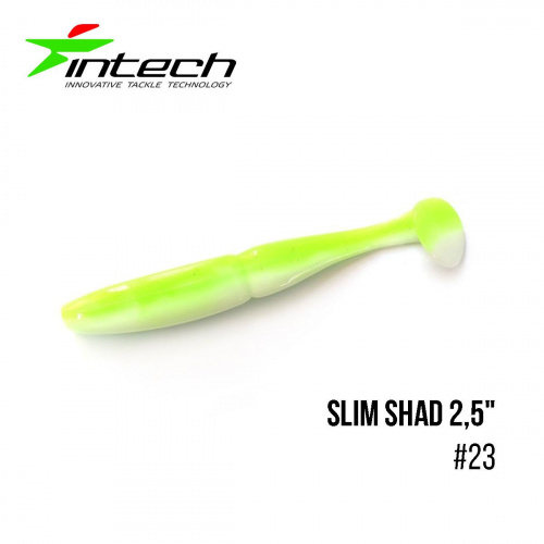 Силикон Intech Slim Shad 2,5" #23