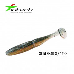 Силикон Intech Slim Shad 3,3" #22