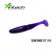 Силікон Intech Slim Shad 2,5" #09