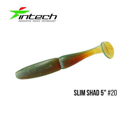 Силикон Intech Slim Shad 5" #20