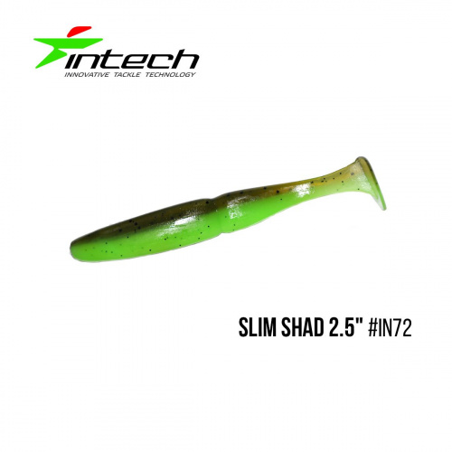 Силикон Intech Slim Shad 2,5" IN72