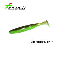 Силикон Intech Slim Shad 2,5" IN72