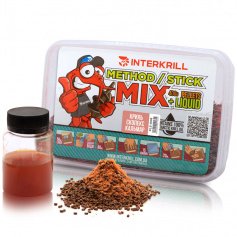 Пеллетс INTERKRILL Method Stick Mix Кріль-Скопекс-Кальмар 400г