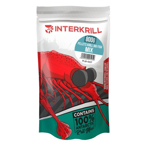 Пеллетс INTERKRILL Krill Big Fish MIX 800г