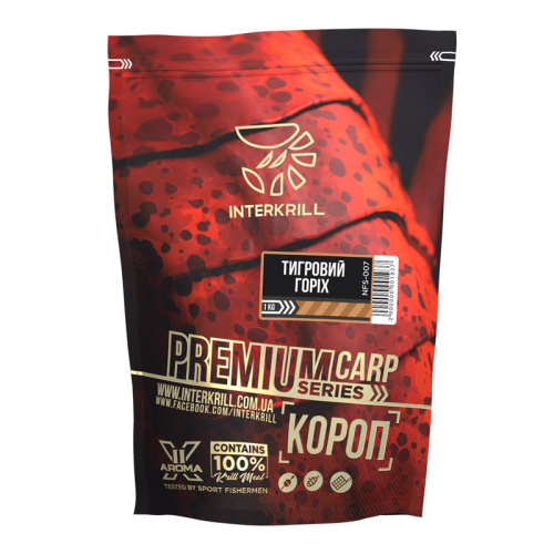 Прикормка Interkrill Premium Карп-Тигровый орех 1кг