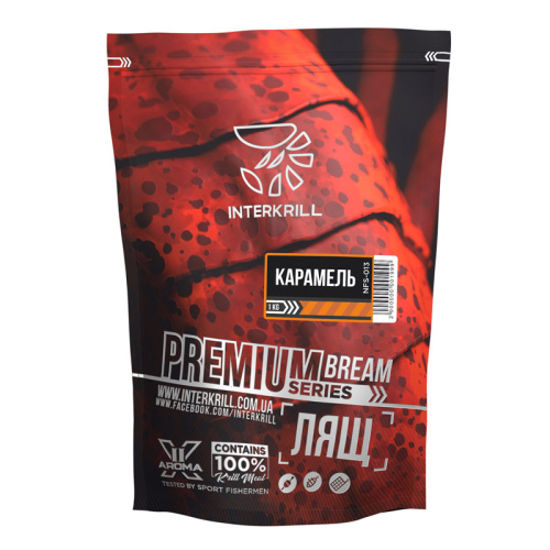 Прикормка Interkrill Premium Лещ-Карамель 1кг