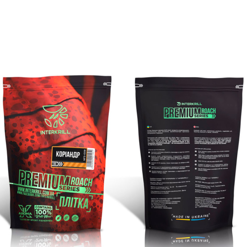 Прикормка Interkrill Premium Плотва-Кориандр 1кг