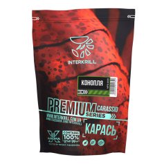 Прикормка Interkrill Premium Карась-Конопля 1кг