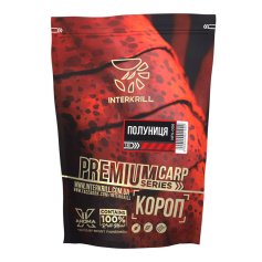 Прикормка Interkrill Premium Карп-Клубника 1кг