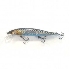 Воблер Jackall RV-Minnow 110SP 110mm 16.3g HL Silver & Black