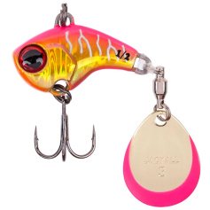 Тейл-спиннер Jackall Deracoup 7g HL Pink Gold