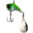 Тейл-спиннер Jackall Deracoup 10.5g HL Chartreuse Back Tiger