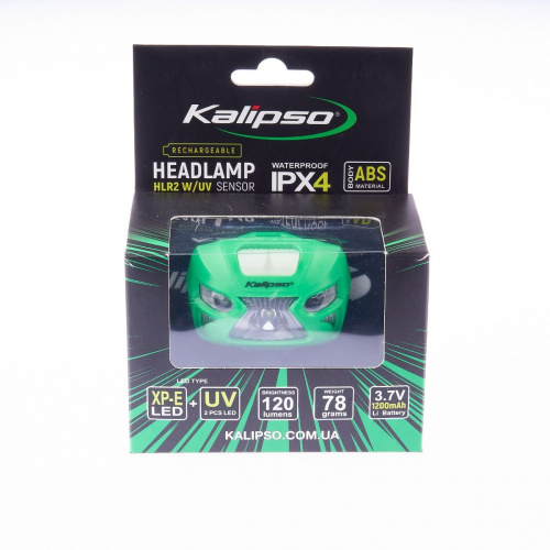 Фонарик Kalipso Headlamp HLR2 W/UV Sensor