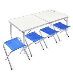 Стол Kalipso 120x60x70cm + 4 стула