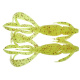 Силикон Keitech Crazy Flapper 2.4" #01 chartreuse red flk