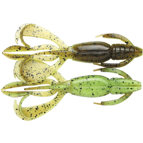 Силікон Keitech Crazy Flapper 2.4" #401 green pumpkinpp.chart