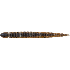 Силікон Keitech Custom Leech #111C Cinnamon PP/Blue Neon